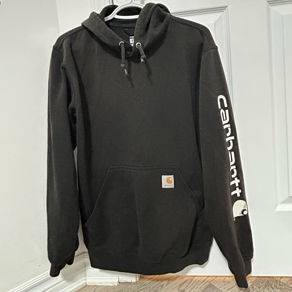 Carhartt Men's Black Pullover Hoodie
